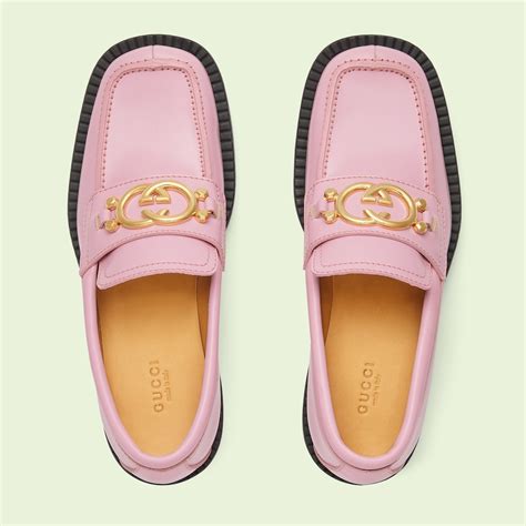 gucci fur loafers pink|Gucci loafers suede.